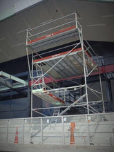 Load image into Gallery viewer, Steel Mobile Scaffold on New Zealand Hockey Center bleaches