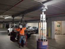 Load image into Gallery viewer, Allround Heavy Duty Propping used with Slim Soldiers to support car park underneath scaffolding. Project Phoenix Gardens