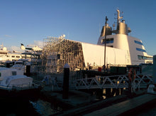 Load image into Gallery viewer, Super Yacht Scaffold for Shrink Wrap
