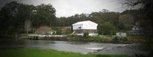 Load image into Gallery viewer, Layher Keder Roof on Kerikeri Stone Store. New Zealand's first store.
