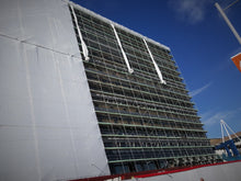 Load image into Gallery viewer, Canter-levered Scaffold 25 metre high scaffold
